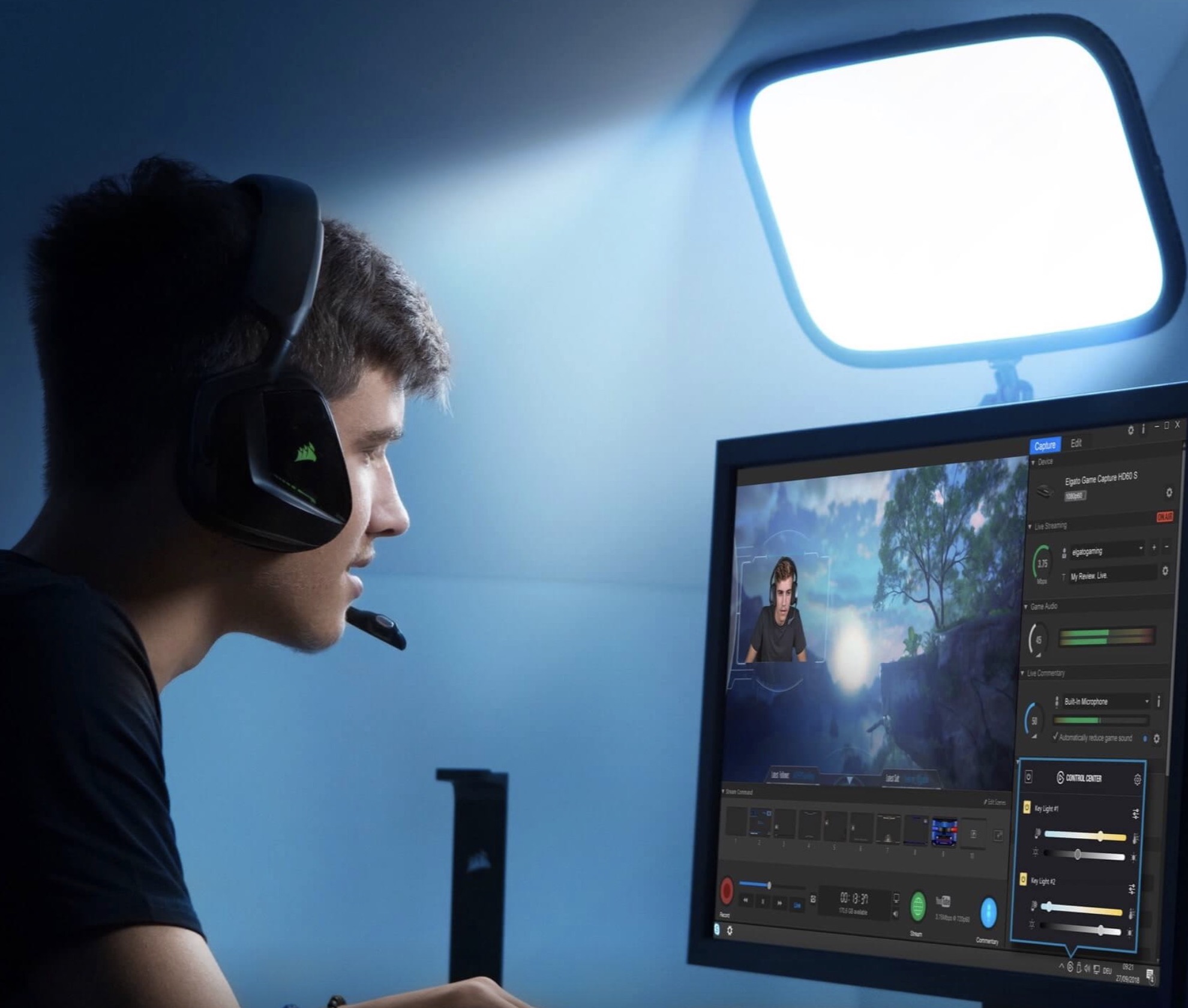 Why You Need a Key Light For Streaming in 2021 - Webaround Gaming
